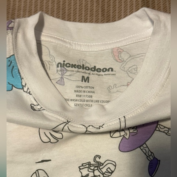 Nickelodeon Retro Vintage Rugrats Cartoon Crop Tee - Picture 4 of 4